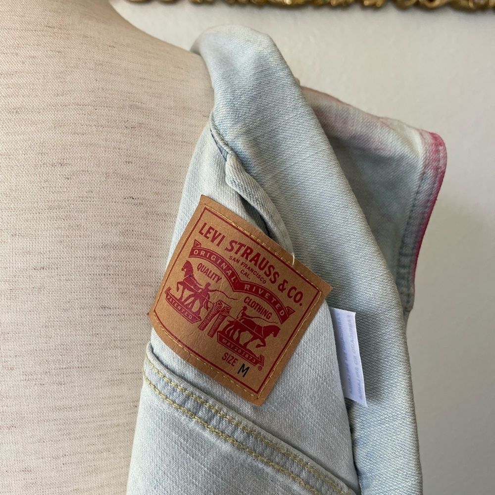 Custom made denim vest - Picture 6 of 6